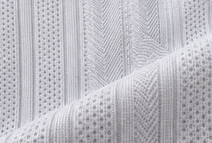 Tekstur kain Jacquard Metro